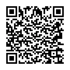 Código QR para número de telefone +2693236086