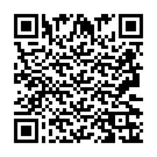 Codice QR per il numero di telefono +2693236121