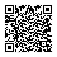 QR-koodi puhelinnumerolle +2693236136