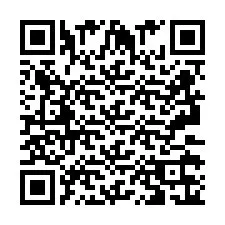 QR-code voor telefoonnummer +2693236180