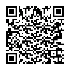 Kod QR dla numeru telefonu +2693236188