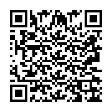 QR-code voor telefoonnummer +2693236208