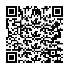 Codice QR per il numero di telefono +2693236218