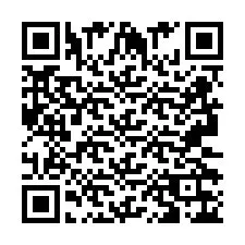 Código QR para número de telefone +2693236263