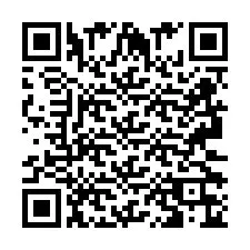 Código QR para número de teléfono +2693236422