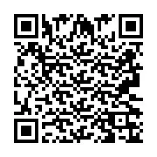 Codice QR per il numero di telefono +2693236523