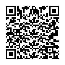 QR-code voor telefoonnummer +2693236533