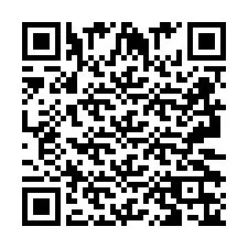 Codice QR per il numero di telefono +2693236538