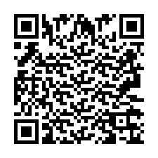 Código QR para número de teléfono +2693236589