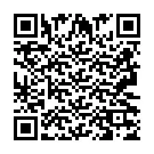 QR-code voor telefoonnummer +2693237439