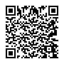 QR код за телефонен номер +2693244068