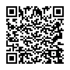 Codice QR per il numero di telefono +2693244121