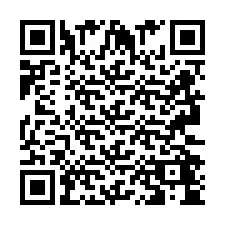 Codice QR per il numero di telefono +2693244462