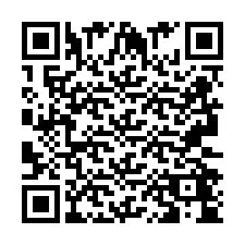 Codice QR per il numero di telefono +2693244463