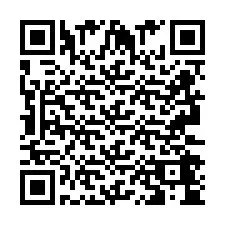 Código QR para número de telefone +2693244496