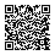 Codice QR per il numero di telefono +2693244586