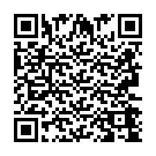 Codice QR per il numero di telefono +2693244596