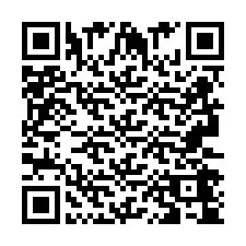 Código QR para número de teléfono +2693244597