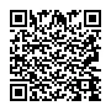 Codice QR per il numero di telefono +2693244629