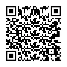 QR-code voor telefoonnummer +2693245868