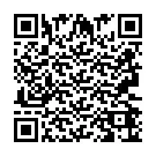 Codice QR per il numero di telefono +2693246023