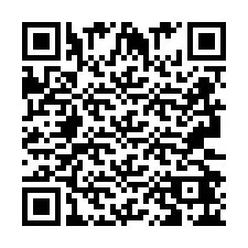 QR-code voor telefoonnummer +2693246223