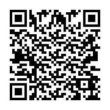 電話番号のQRコード +2693246234