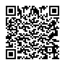 Codice QR per il numero di telefono +2693246429