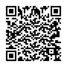 Codice QR per il numero di telefono +2693246434