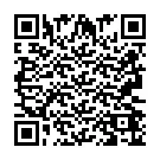 Codice QR per il numero di telefono +2693246533