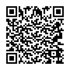 Codice QR per il numero di telefono +2693246623