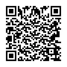 Código QR para número de teléfono +2693246727