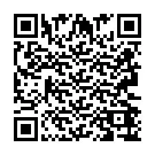 QR-code voor telefoonnummer +2693246732