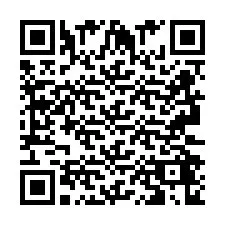 Codice QR per il numero di telefono +2693246866