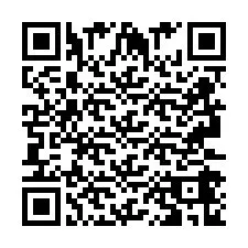 QR-code voor telefoonnummer +2693246986