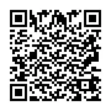 QR-code voor telefoonnummer +2693247001