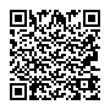 QR-code voor telefoonnummer +2693247003