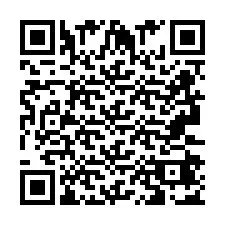 QR-code voor telefoonnummer +2693247007