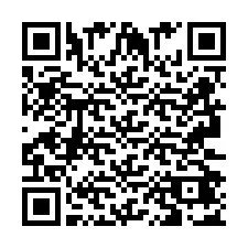 Código QR para número de teléfono +2693247026