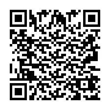 Código QR para número de teléfono +2693247148