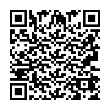 QR-code voor telefoonnummer +2693247413