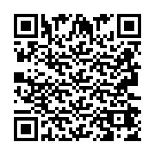 Código QR para número de telefone +2693247416