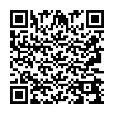 QR-code voor telefoonnummer +2693249008