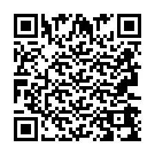 QR-code voor telefoonnummer +2693249087