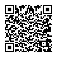 Código QR para número de teléfono +2693249186