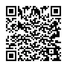 QR-code voor telefoonnummer +2693249234