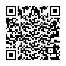 Codice QR per il numero di telefono +2693249380