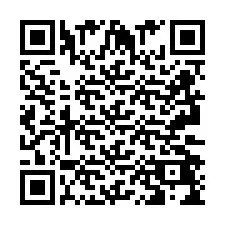 QR-koodi puhelinnumerolle +2693249434