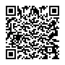 QR-code voor telefoonnummer +2693249439