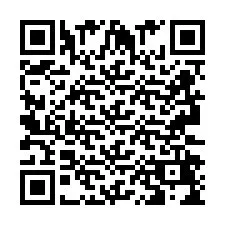 Código QR para número de telefone +2693249456